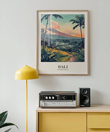 Çerçevesiz Poster Bali'nin Doğal Büyüsü