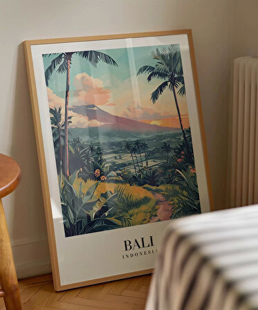Çerçevesiz Poster Bali'nin Doğal Büyüsü