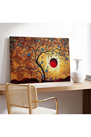 Umut Ağacı Kanvas Tablo