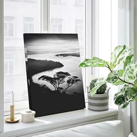 Yansıyan Doğa Kanvas Tablo