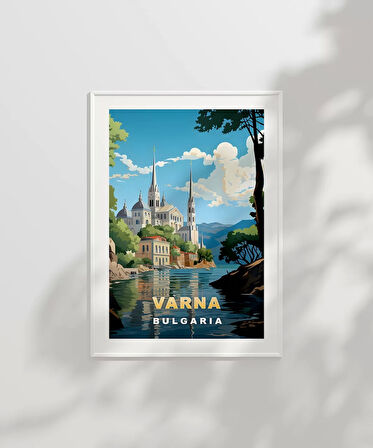 Çerçevesiz Poster Varna’nın İkonik Görünümü