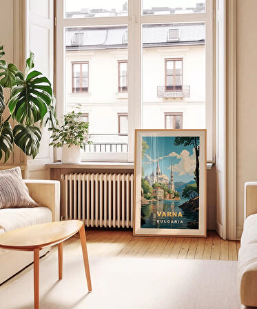 Çerçevesiz Poster Varna’nın İkonik Görünümü