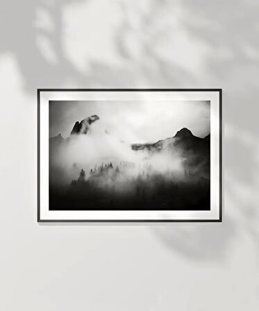 Çerçevesiz Poster Bulutların Ötesinde