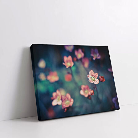 Kiraz Çiçeği Kanvas Tablo