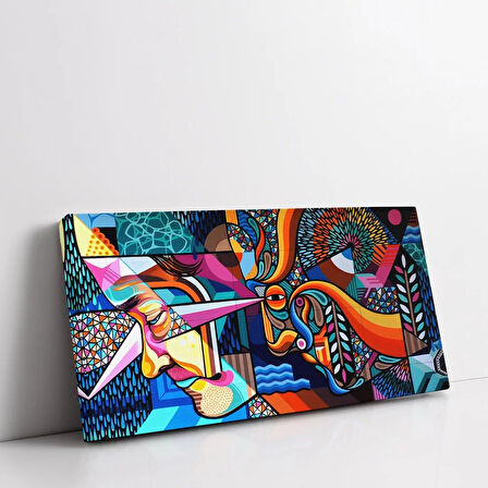 Geometrik Rüyalar Kanvas Tablo