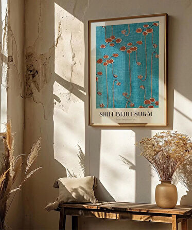 Çerçevesiz Poster Shin Bijutsukai Asma İllüstrasyonu