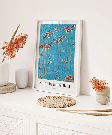 Çerçevesiz Poster Shin Bijutsukai Asma İllüstrasyonu