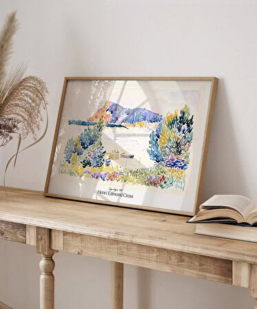 Çerçevesiz Poster Henri-Edmond Cross Cap Negre