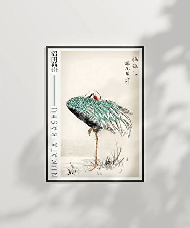 Çerçevesiz Poster Numata Kashu Turna