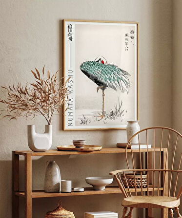 Çerçevesiz Poster Numata Kashu Turna