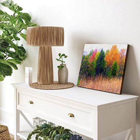 Renk Paleti Kanvas Tablo