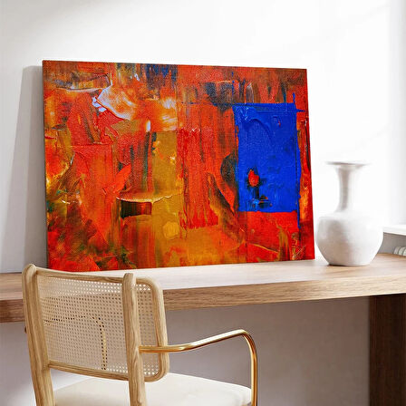 Şafak Vakti Kızıllığı Kanvas Tablo