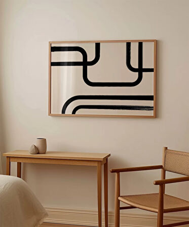 Çerçevesiz Poster Orta Çağ Modern Sanat