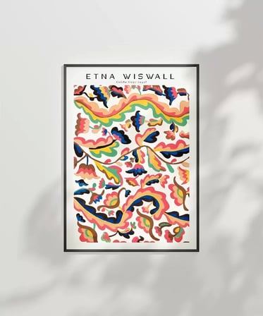 Çerçevesiz Poster Etna Wiswall Kolka