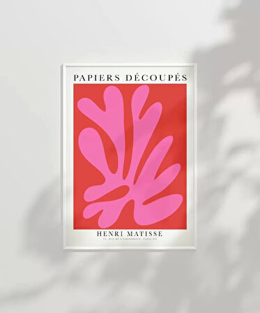 Çerçevesiz Poster Matisse Papiers Découpés No 1