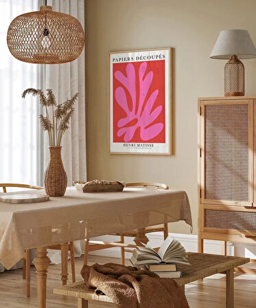 Çerçevesiz Poster Matisse Papiers Découpés No 1