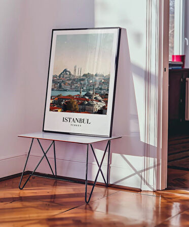 Çerçevesiz Poster Timeless Istanbul Skyline