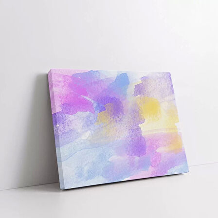 Pastel Günbatımı Kanvas Tablo