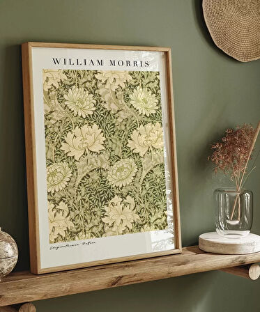 Çerçevesiz Poster William Morris Kasımpatı Deseni