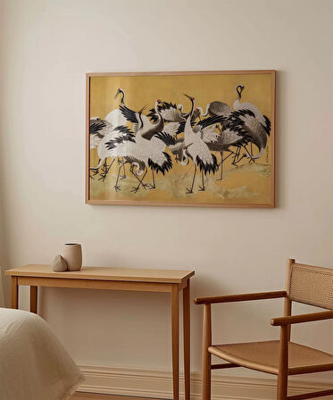 Çerçevesiz Poster Zarif Kanatlar