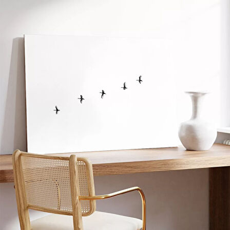 Uçan Kuşlar Kanvas Tablo