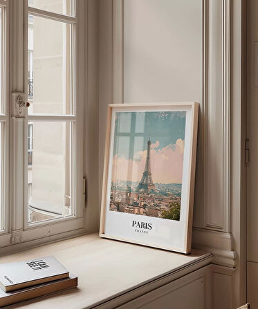 Çerçevesiz Poster Paris’in İkonu