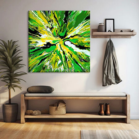 Tropikal Patlama Kanvas Tablo