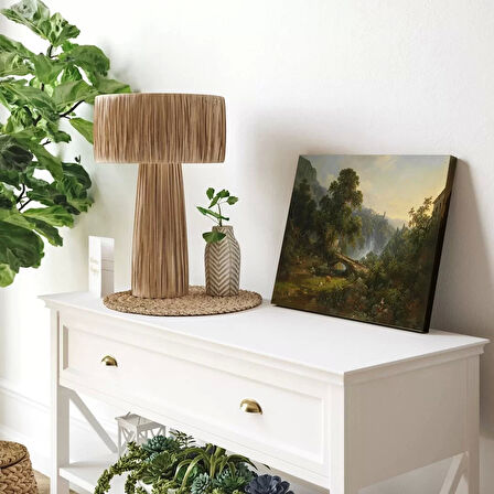 Derin Orman İçinde Kanvas Tablo