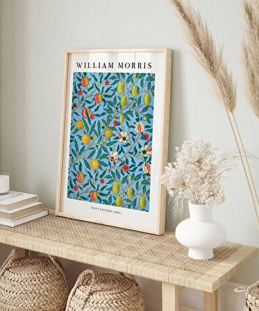 Çerçevesiz Poster William Morris Meyve Deseni No 2