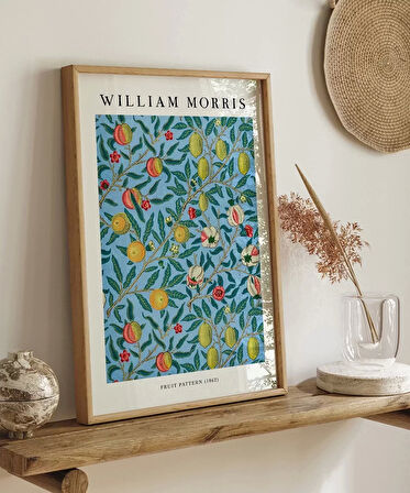 Çerçevesiz Poster William Morris Meyve Deseni No 2