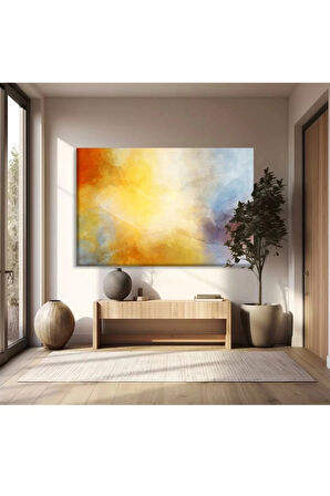 Gün Batımı Sıcaklığı Kanvas Tablo