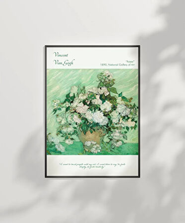 Çerçevesiz Poster Vincent Van Gogh Güller (2)