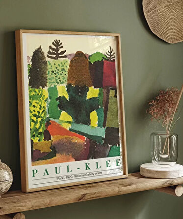 Çerçevesiz Poster Paul Klee Park