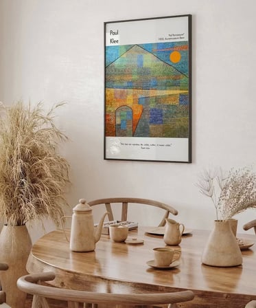 Çerçevesiz Poster Paul Klee Ad Parnassum