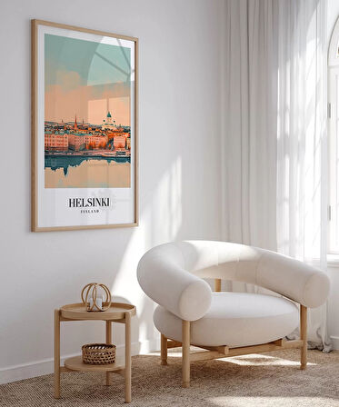 Çerçevesiz Poster Helsinki'nin Serin Sularında
