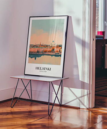 Çerçevesiz Poster Helsinki'nin Serin Sularında
