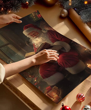 Çerçevesiz Poster Noel Baba'nın Sıcak Anıları