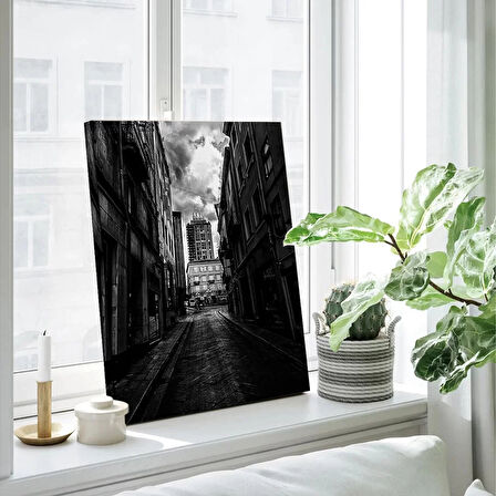 Dar Sokak Kanvas Tablo