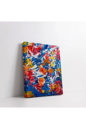 Renk Fırtınası Kanvas Tablo