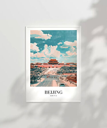 Çerçevesiz Poster Pekin'in Tarihi Kapısı