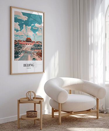 Çerçevesiz Poster Pekin'in Tarihi Kapısı