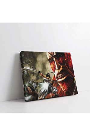 Attack On Titan Kanvas Tablo