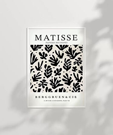 Çerçevesiz Poster Matisse Papiers Découpés No 3
