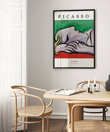 Çerçevesiz Poster Pablo Picasso Le Repos