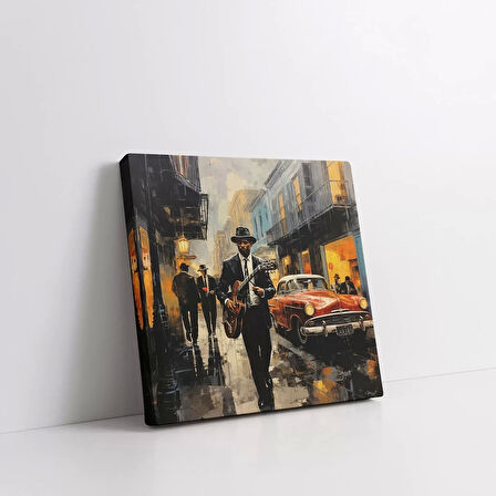 Jazz'ın Altın Çağı Kanvas Tablo