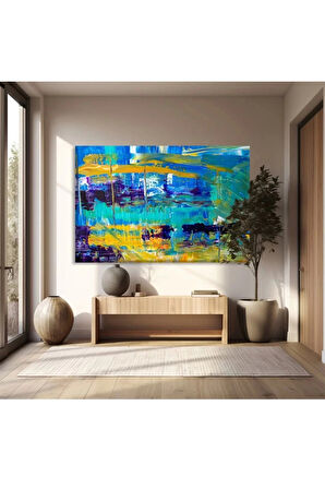 Akdeniz Yansımaları Kanvas Tablo