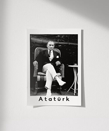 Çerçevesiz Poster Ebedi Lider
