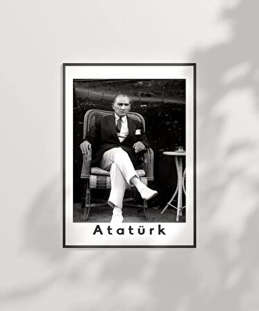 Çerçevesiz Poster Ebedi Lider