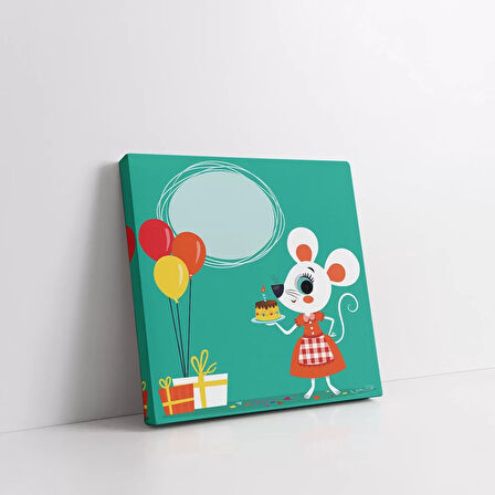 Mutlu Bilimci Kanvas Tablo