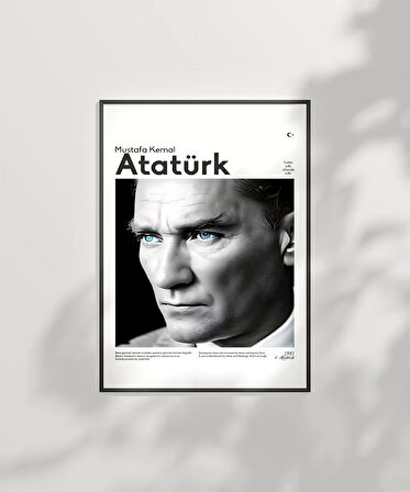 Çerçevesiz Poster Mavi Gözlerin Işığında